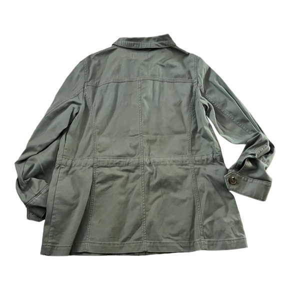 Talbots Military Style Moss Green Jacket Size Small - Picture 5 of 10